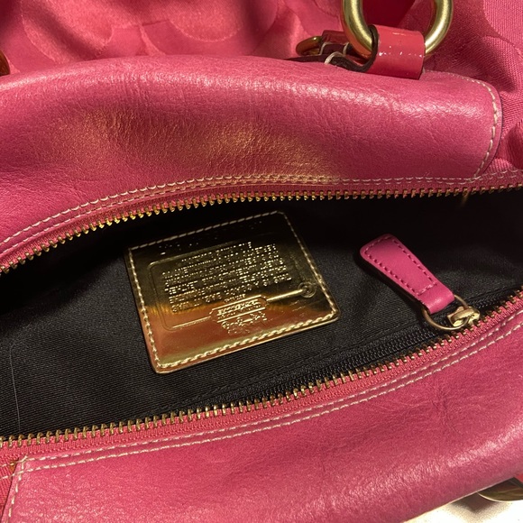 Pink Coach Purse - Picture 4 of 4